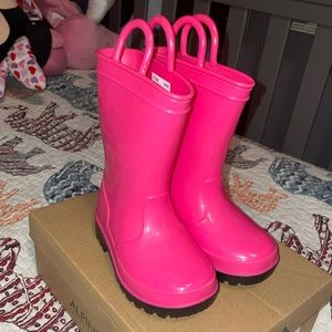 Hot Pink Rainboots